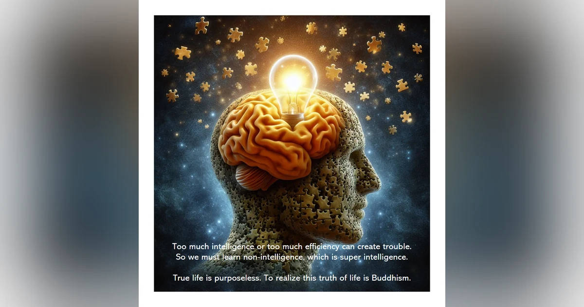 Everyday Buddhism 103 - Purposeless Purpose: Why Nonsense Makes the Most Sense Redux