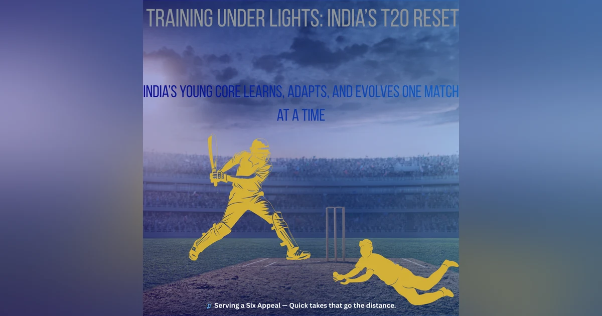 Training Under Lights: India’s T20 Reset