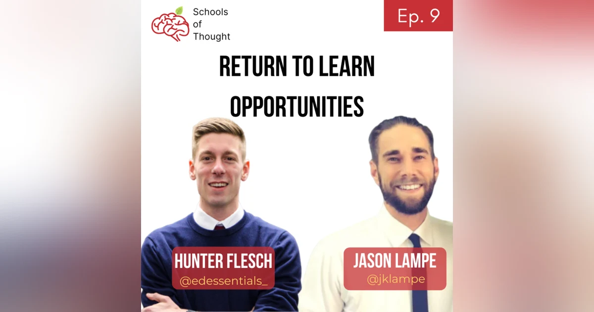 9. Return to Learn Opportunities