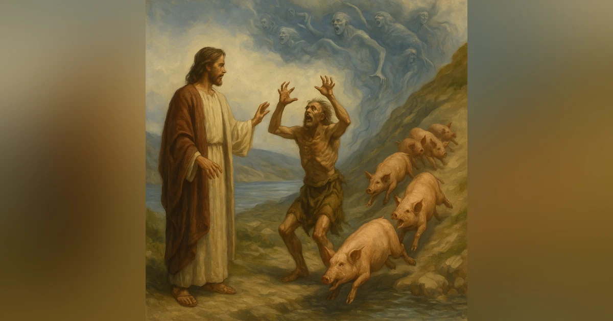 Legion - Jesus Taming the Spiritual World