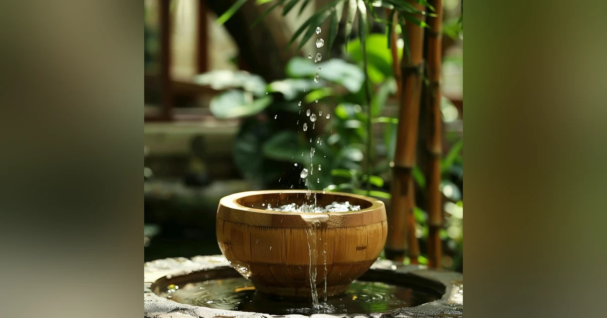 BAMBOO WATER FOUNTAIN | Relax & Get Your Zen On | White Noise