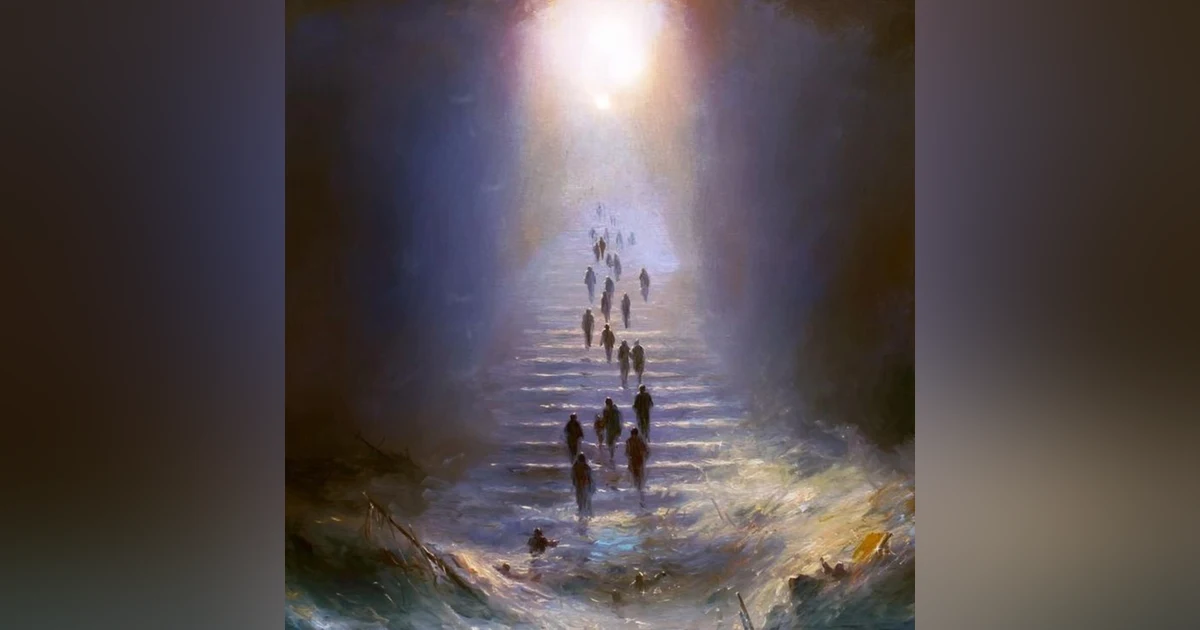 The Luminous Landscape of The Afterlife