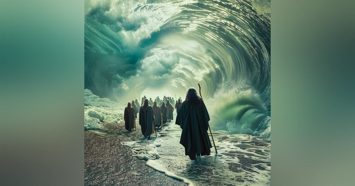 Did Aliens Part The Red Sea