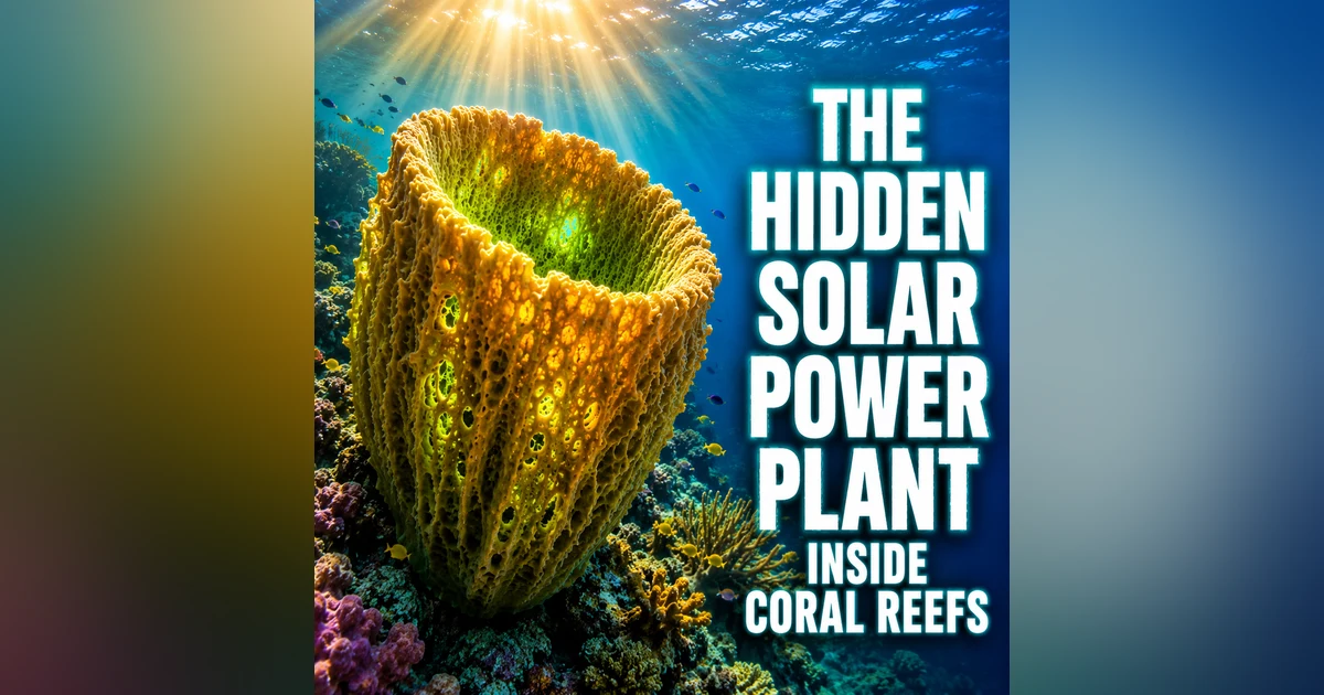 The Hidden Solar Power Plant Living on Coral Reefs
