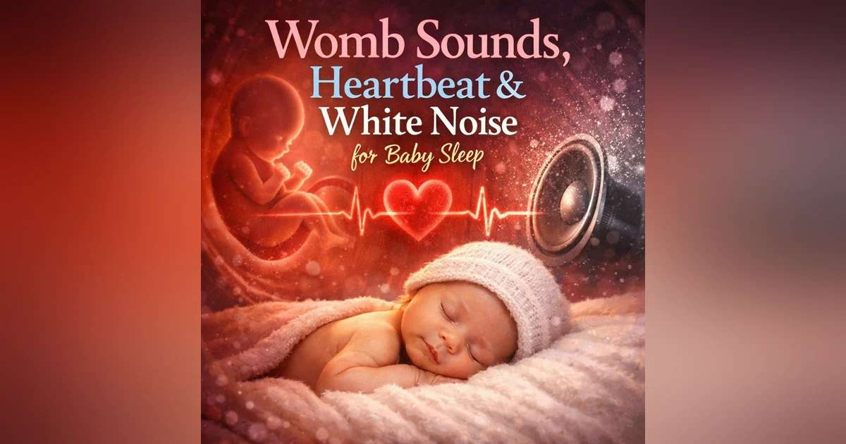 Womb Sounds, Heartbeat & White Noise for Baby Sleep (Instant Calm)