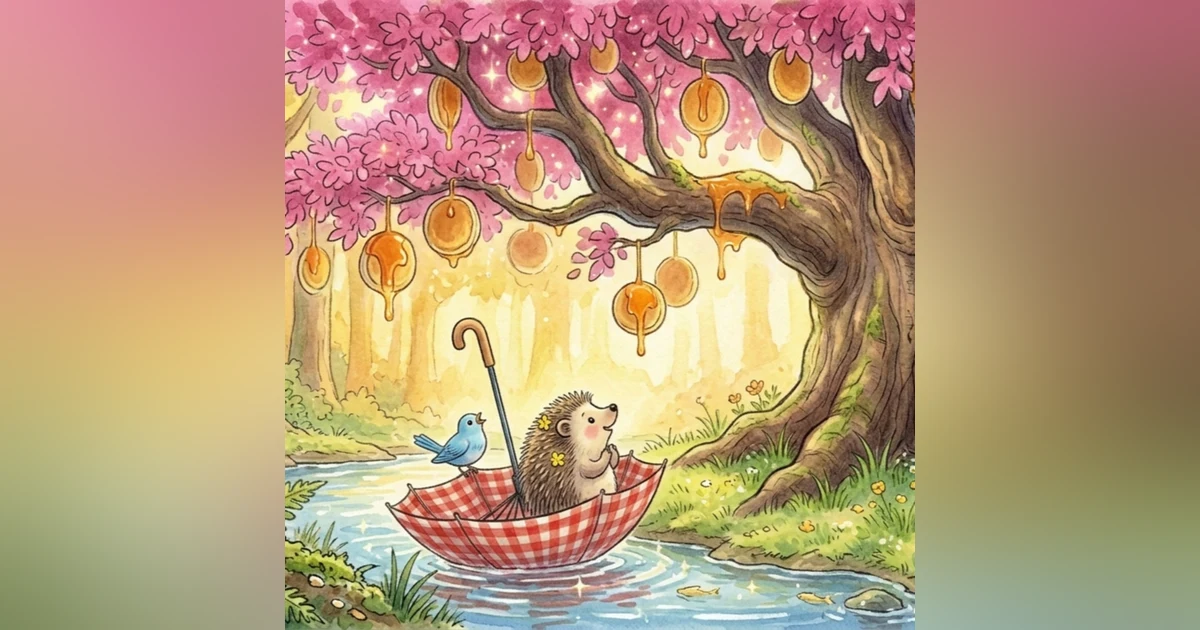 Audio Only 纯音频 | The Hedgehog and the Bluebird’s Tea |  刺猬和蓝鸟的下午茶 | Calm Bilingual Bedtime Story
