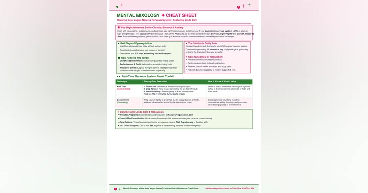 image for High-Functioning but Exhausted? How to Rewire Your Vagus Nerve with Linda Carr