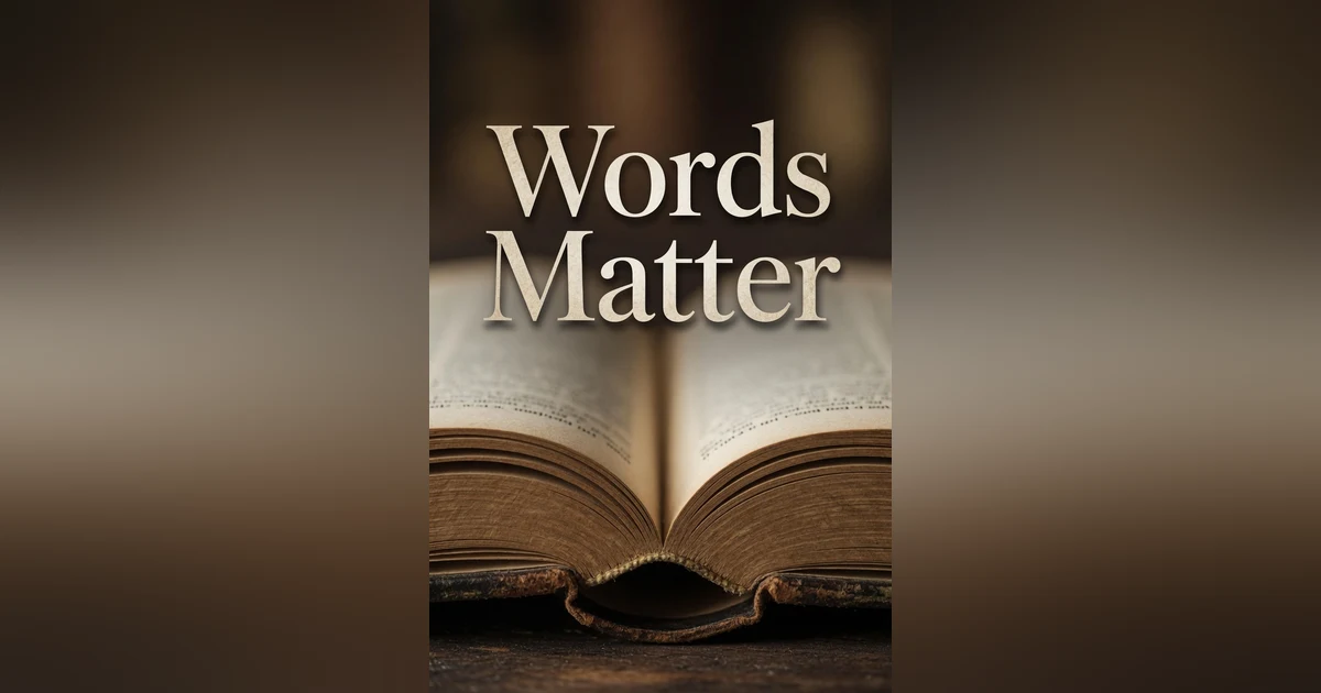 The Words We Use Actually Do Matter
