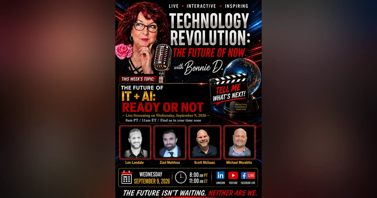 Technology Revolution: The Future of IT + AI: Ready or Not!