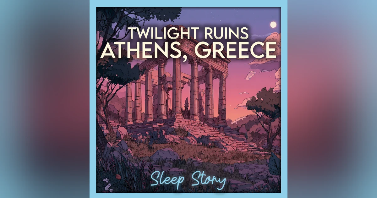 Twilight Ruins of Athens | A Calming Sleep Story for Adults