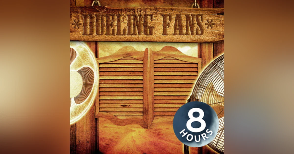 Dueling Fans White Noise 8 Hours | Sounds to Sleep, Study, Focus