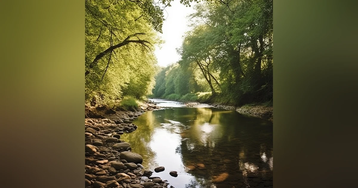Serene River Serenade 4 Hours of Relaxing River Sounds for Peace and Tranquility