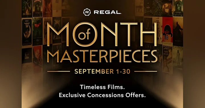 image for Regal has 30+ Movie Masterpieces Coming in September for Month of Masterpieces 2026