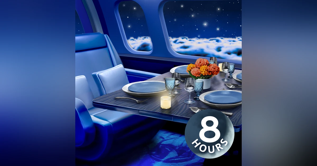 White Noise Private Jet Ambience | 8 Hour Airplane White Noise Sounds for Sleeping