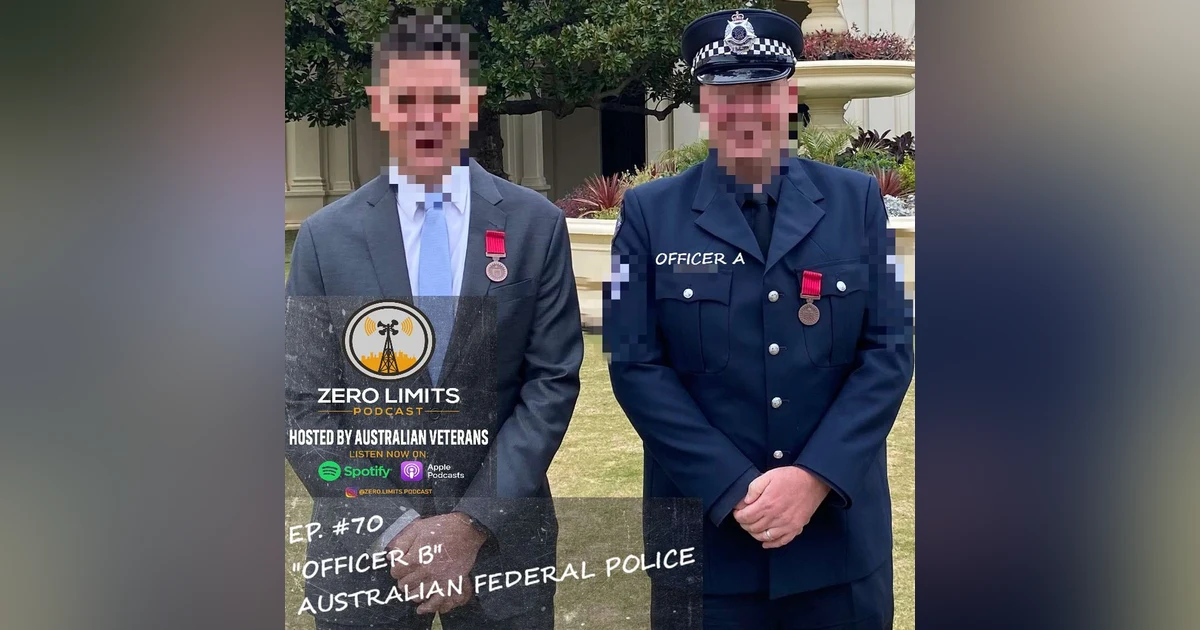 Ep. 70 "Officer B" Australian Federal Police involved in the 2014 Endeavour Hills stabbing terrorist attack