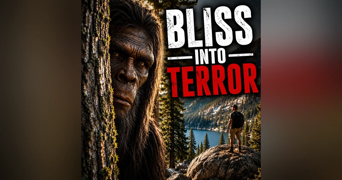 Towering Bigfoot Watches Witness | Lake Alpine, California