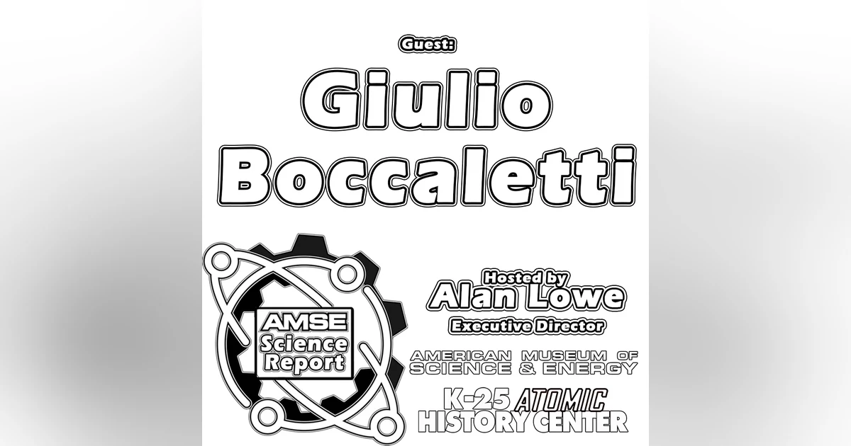AMSE Science Report with Giulio Boccaletti