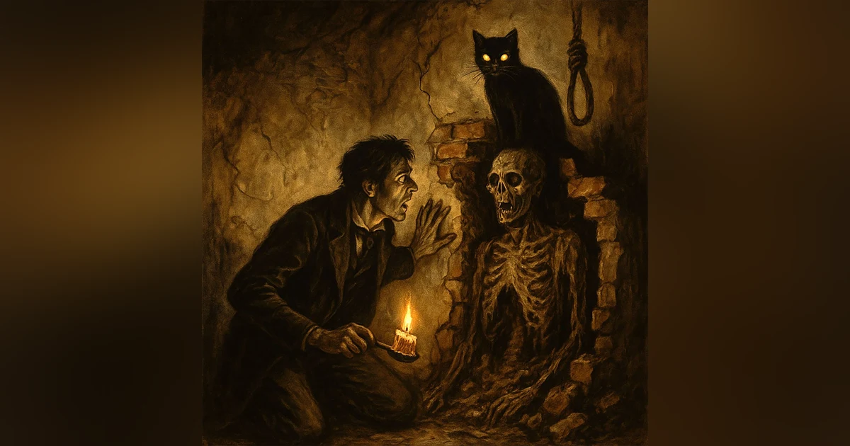 The Black Cat: Poe’s Classic Tale of Madness, Murder & Supernatural Revenge