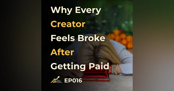 image for Why Every Creator Feels Broke After Getting Paid