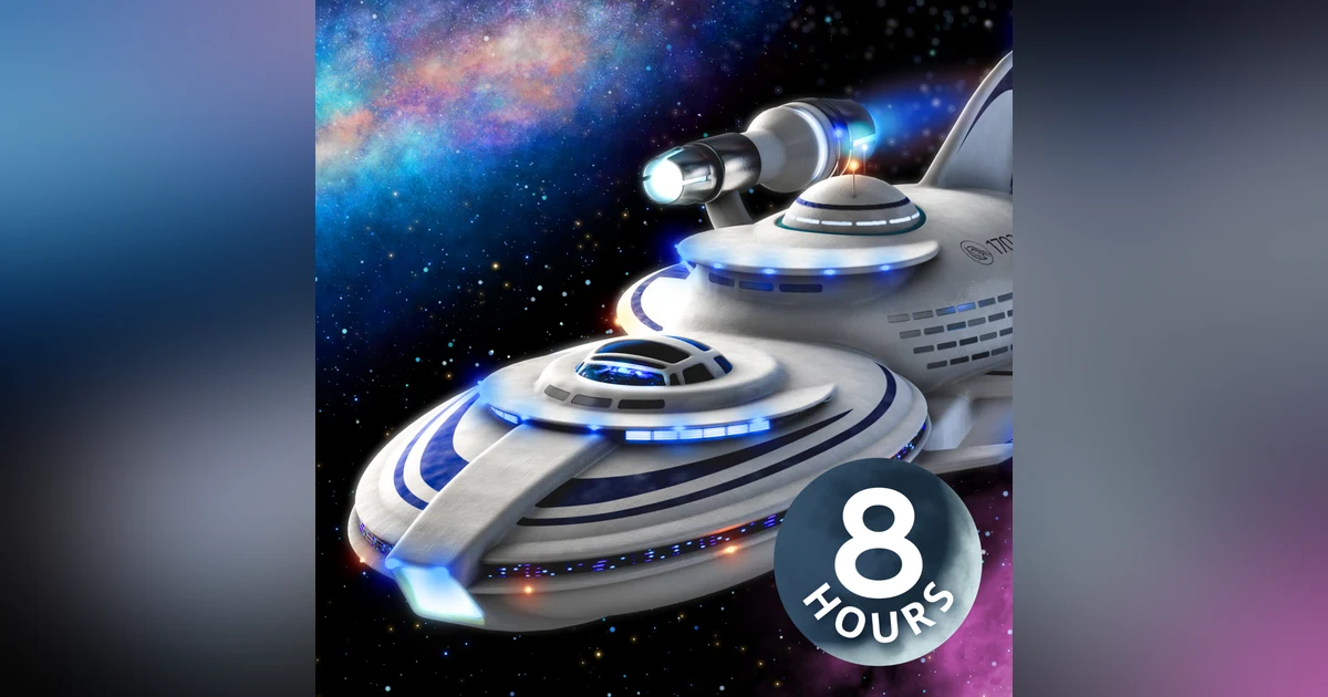 Spaceship Engine White Noise | 8 Hours Celestial Starship Ambience