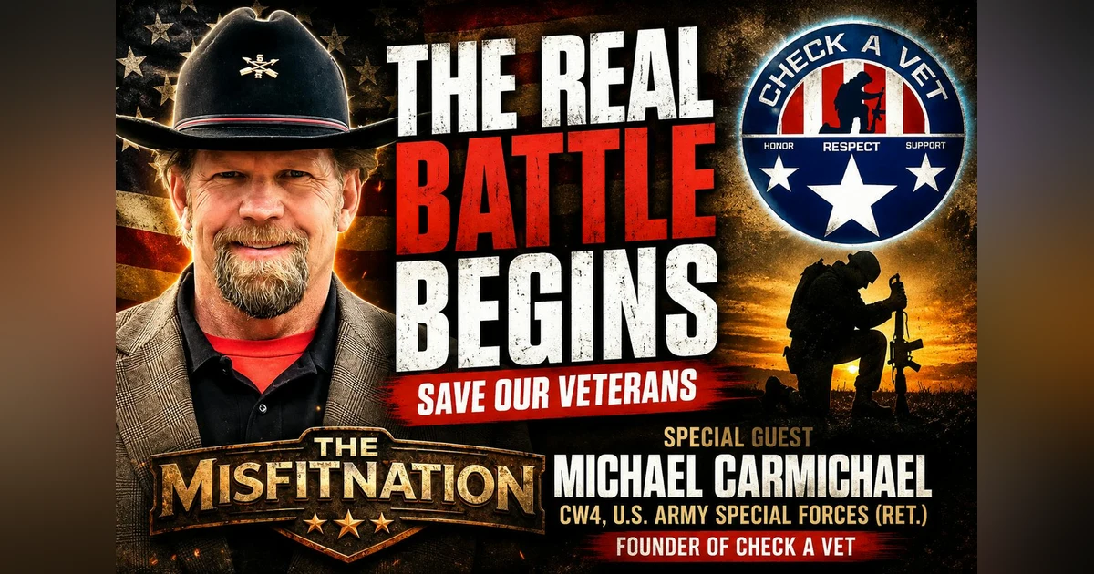 Green Beret Michael Carmichael on Veteran Suicide, PTSD, Military Transition & the Mission Behind Check A Vet