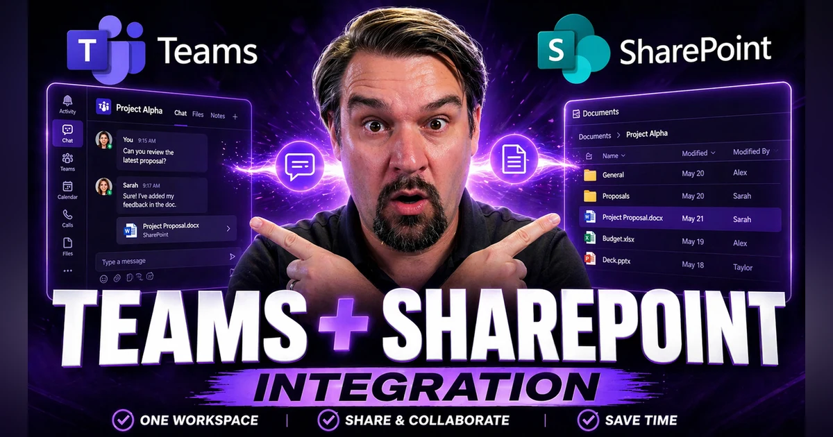 The Essential Guide to Microsoft Teams and SharePoint Integration