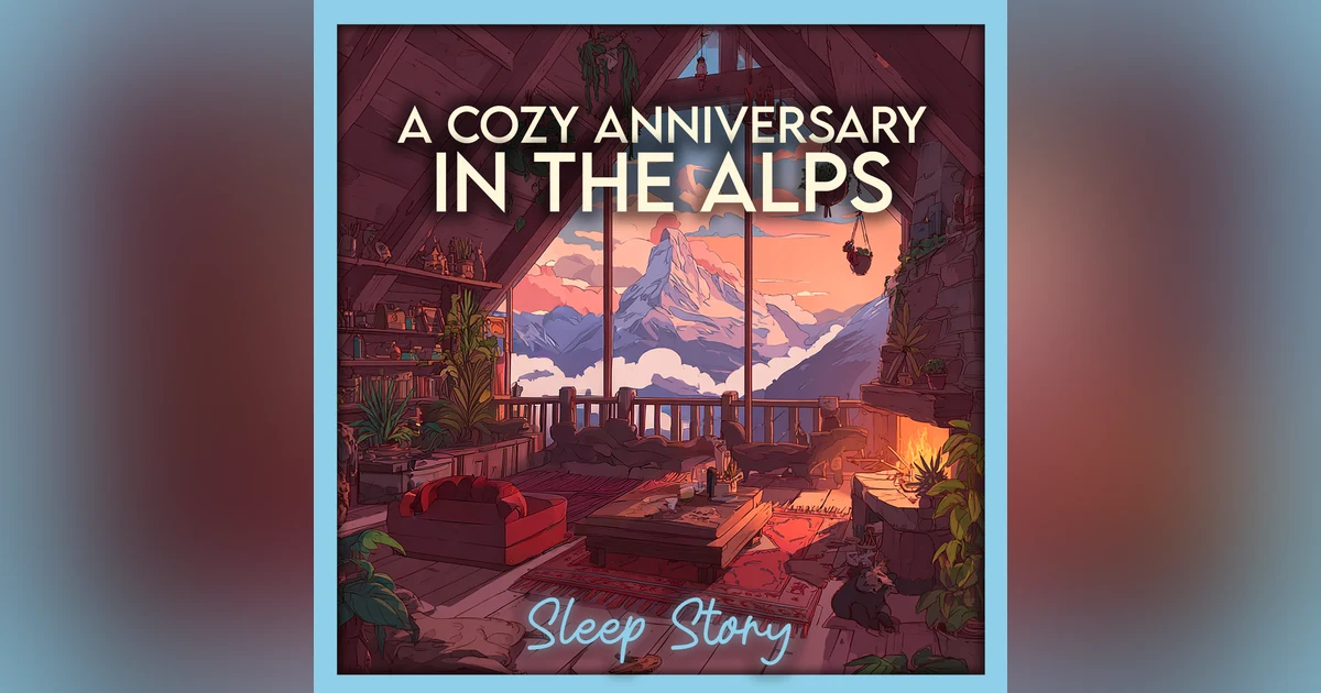 Cozy Snowy Alps Anniversary — Relaxing Bedtime Story for Adults ❄️ Deep Sleep & Calm Nighttime Story