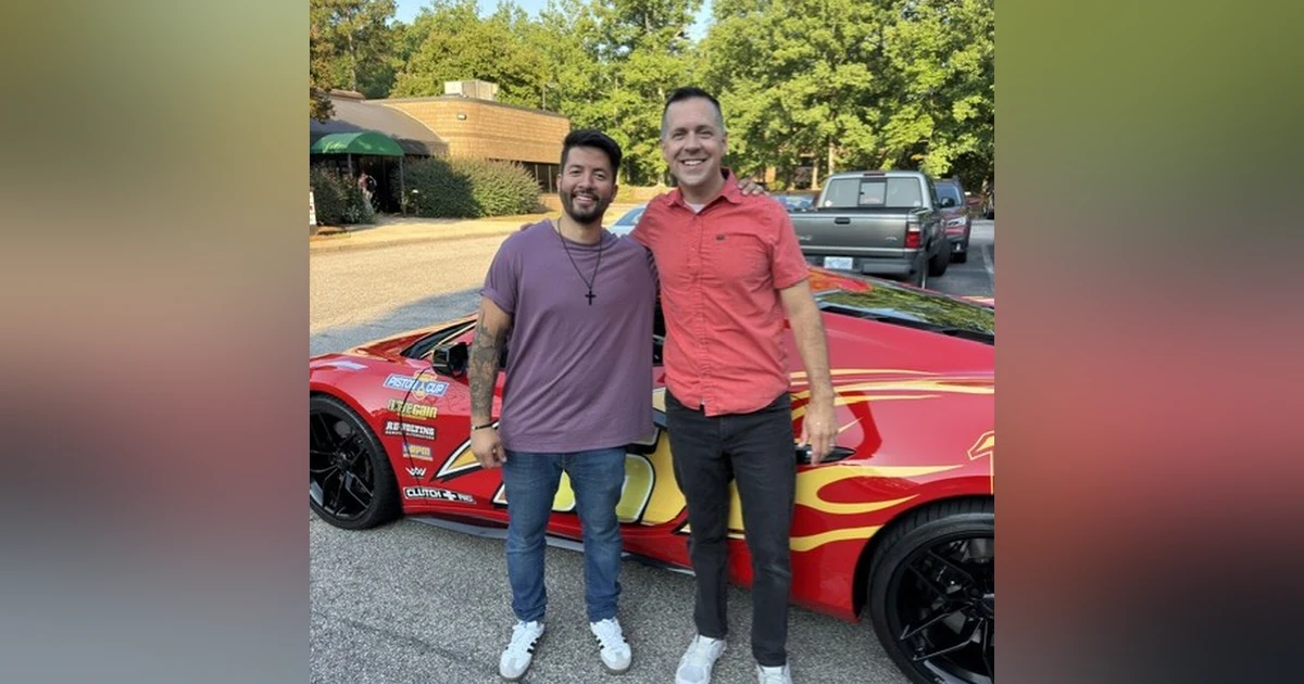 'Lightning McQueen' Came to the Studio!