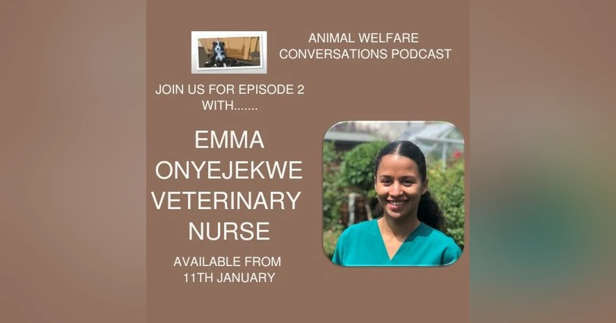 Episode 2 - Emma Onyejekwe - The Wildlife Vet Nurse
