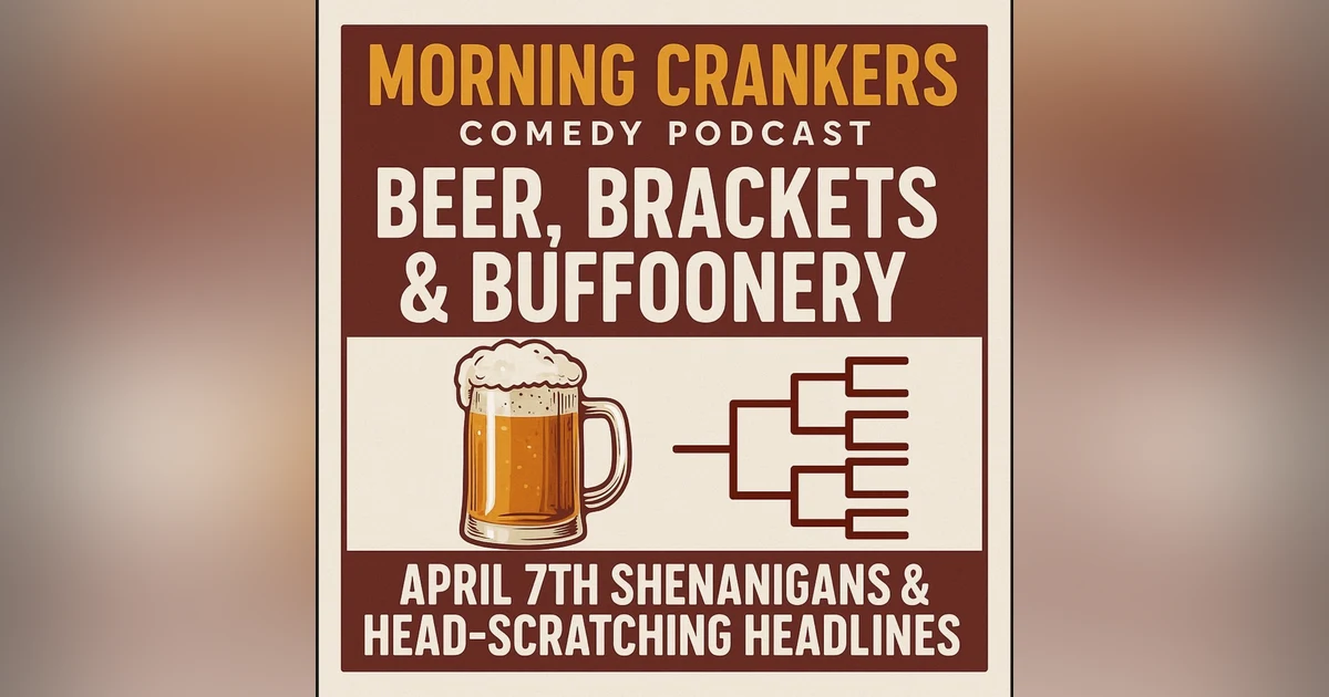 Beer, Brackets & Buffoonery: April 7th Shenanigans & Head-Scratching Headlines