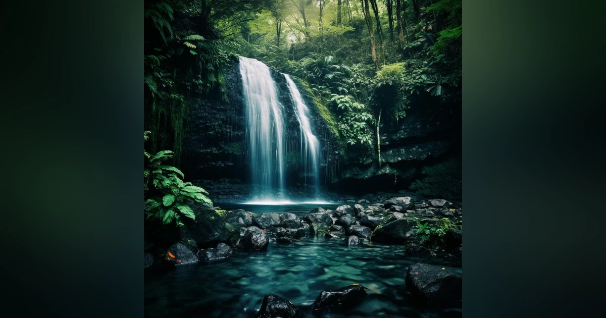 Relaxing waterfall sounds for sleep and meditation