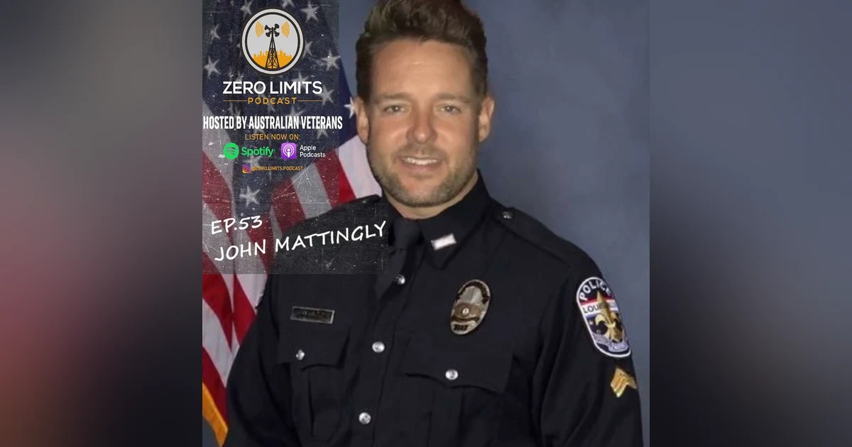 Ep. 53 Sgt. John Mattingly former 21-year veteran of Louisville Metro Police Department involved in the Breonna Taylor Shooting