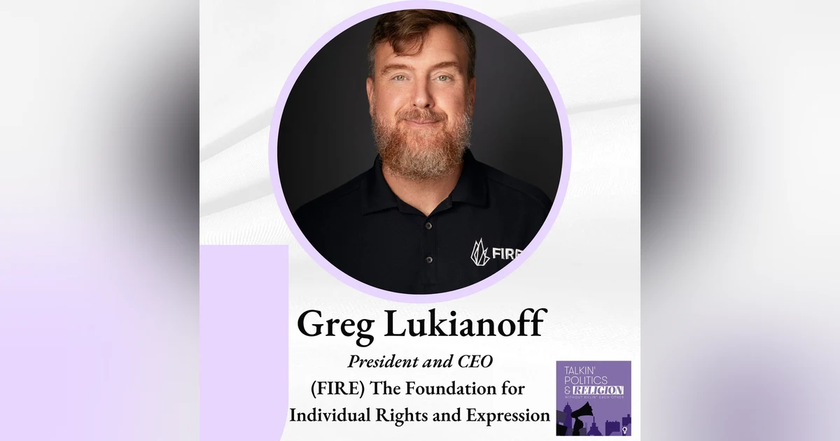 Greg Lukianoff of the Foundation for Individual Rights and Expression discusses the coddling and canceling of the American mind