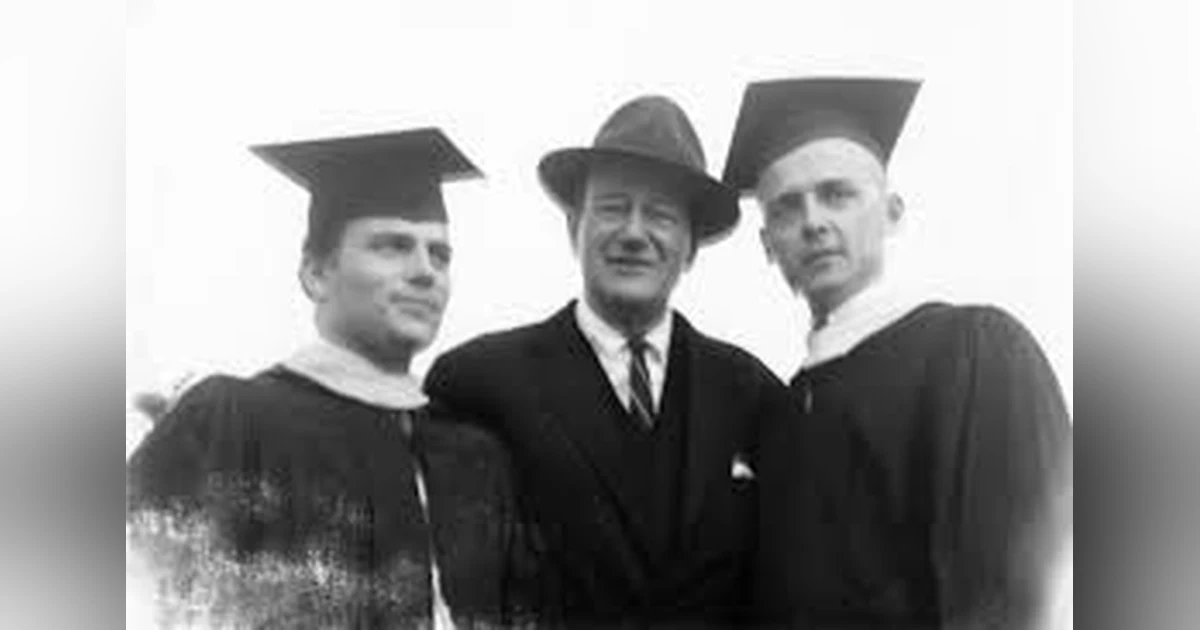 THE DAY JOHN WAYNE WENT TO HARVARD