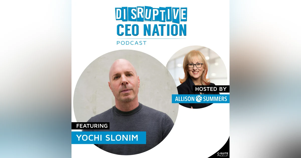 Episode 179: Yochi Slonim, Co-founder & CEO of Anima Biotech, Bernardsville, New Jersey with offices in Isreal, UK and UAE