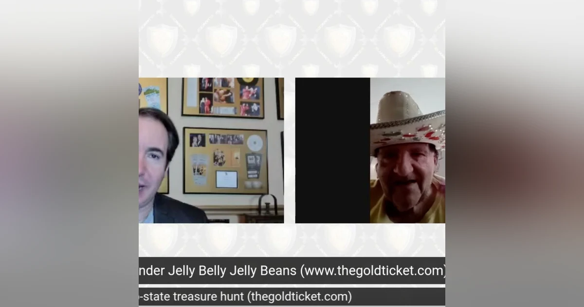 David Klein, Inventor of the JellyBelly and creator The Gold Ticket Wonka like treasure hunt