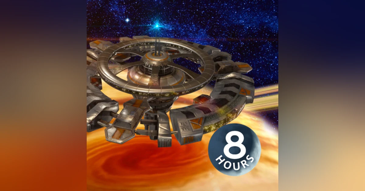 Jupiter Space Station White Noise 8 Hours | Study, Sleep or Relax to Powerful Sound