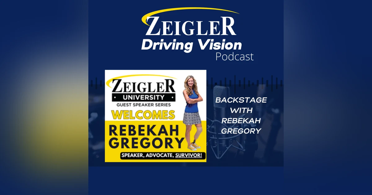 Backstage with Rebekah Gregory| EP121
