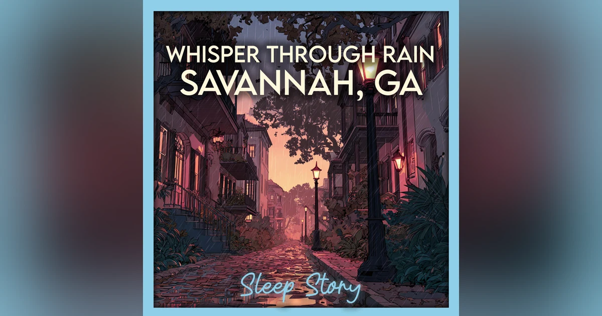 A Rainy Savannah Ghost Walk — A Soothing Halloween Sleep Story for Adults