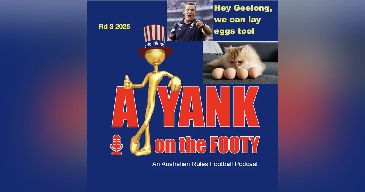 Rd 3 - Hey Geelong, we can lay eggs too!