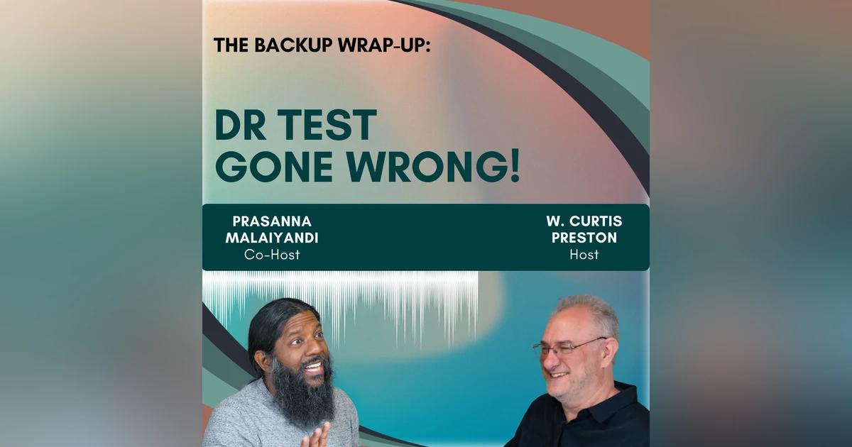 Disaster Recovery Test Gone Wrong