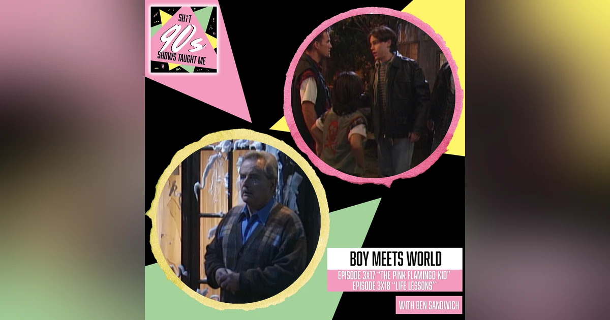Boy Meets World: Season 3 Episodes 17 & 18 (The Pink Flamingo Kid and Life Lessons) with Ben Sandwich