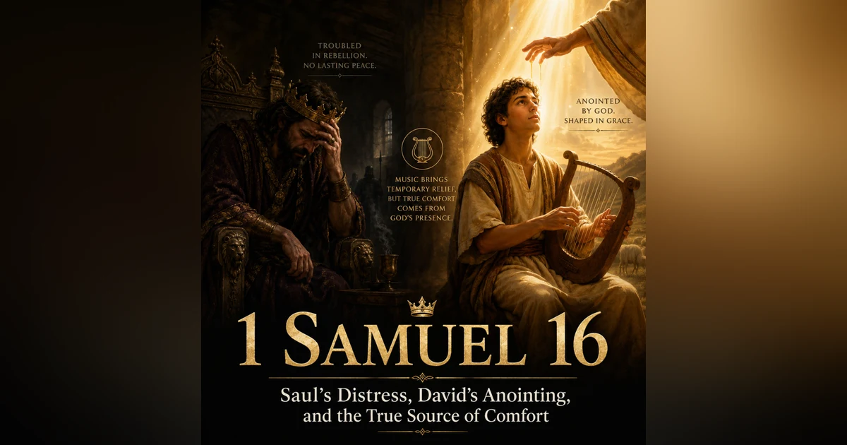 Understanding the Distress of King Saul: A Study in 1 Samuel 16