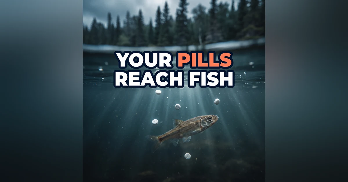 What Happens to Fish When Our Pills Reach the Water?