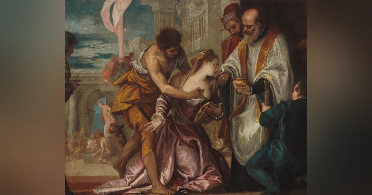 The Martyrdom and Last Communion of St. Lucy by Veronese