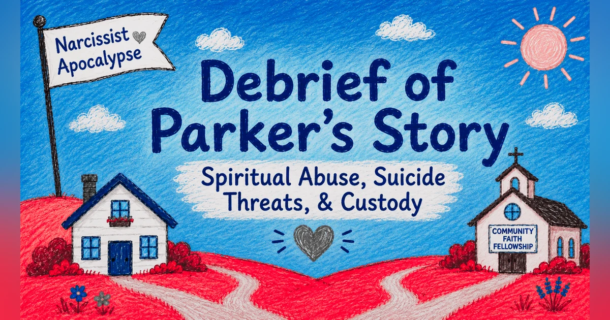 Debrief | Spiritual Abuse, Suicide Threats, & Custody in Parker’s Story
