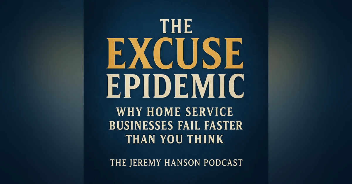 The Excuse Epidemic: Why Home Service Businesses Fail Faster Than You Think