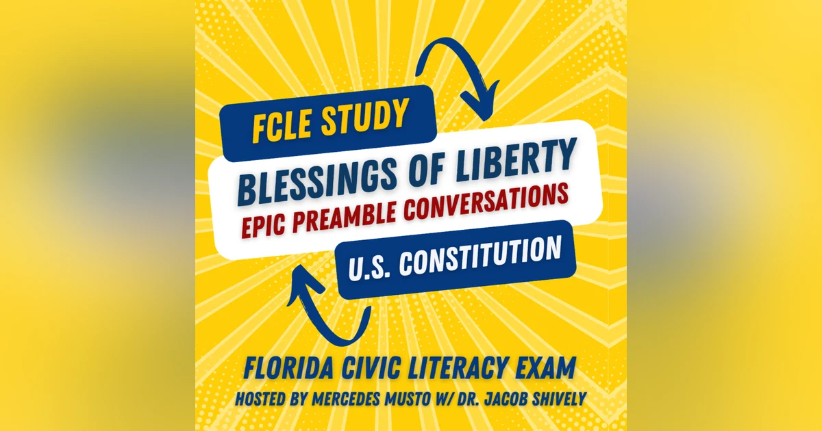 FCLE Study Guide: Securing Liberty -The Preamble’s Final Goal 🇺🇸 #fcle #civicstest #constitution