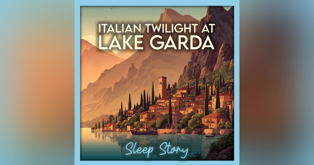 Twilight on Lake Garda – A Calming Sleep Story for Deep Rest and Relaxation