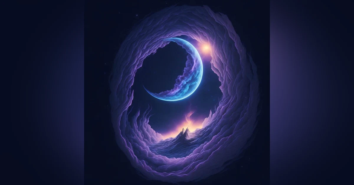 Cosmic Serenity Floating Space Meditation with Relaxing and Peaceful Music